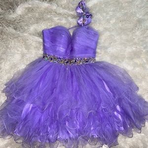 Purple Dama/Homecoming Dress